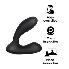 SVAKOM - Vick Neo Interactive Prostate Vibrator - Black photo