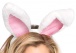 Leg Avenue - Plush Bunny Ears - White photo-2