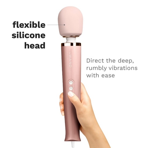 Le Wand - Powerful Plug-In Massager - Rose Gold photo