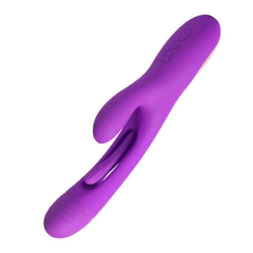 Honey Play Box - Bora Rabbit Tapping Vibrator - Purple 照片