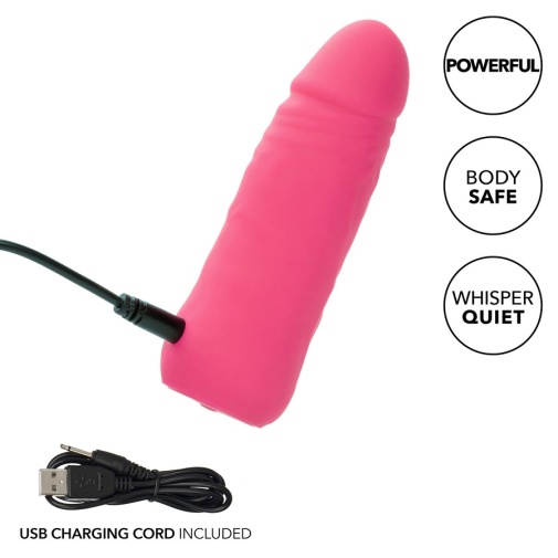 CEN - Mini Vibro Studs Dildo - Pink 照片