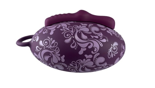 Bouncy Bliss - Flow Vibro Grinder Pillow - Purple photo