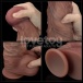 Lovetoy - 10.5" XXL Dual Layered Cock - Brown photo-8