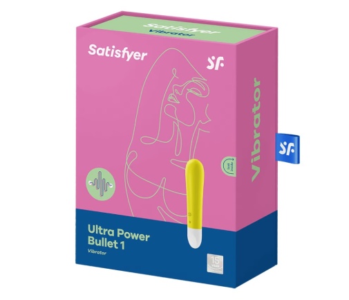 Satisfyer - Ultra Power 震動子彈 1 - 黃色 照片