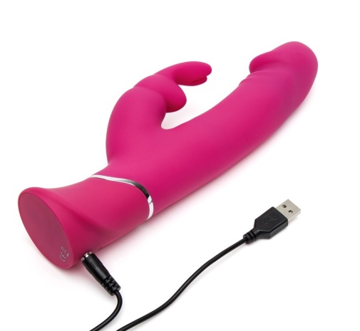 Happy Rabbit - Realistic Rabbit Vibrator - Pink photo