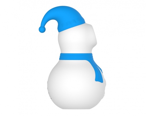 Chisa - Snowman Sucking Massager - Blue photo