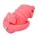 FAAK - Long Resin Chastity Cage - Red 照片-2
