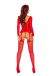 Passion - Bodystocking BS125 - Red photo-2
