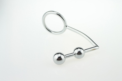 MT - Cock Ring 40mm with 2 Anal Balls photo