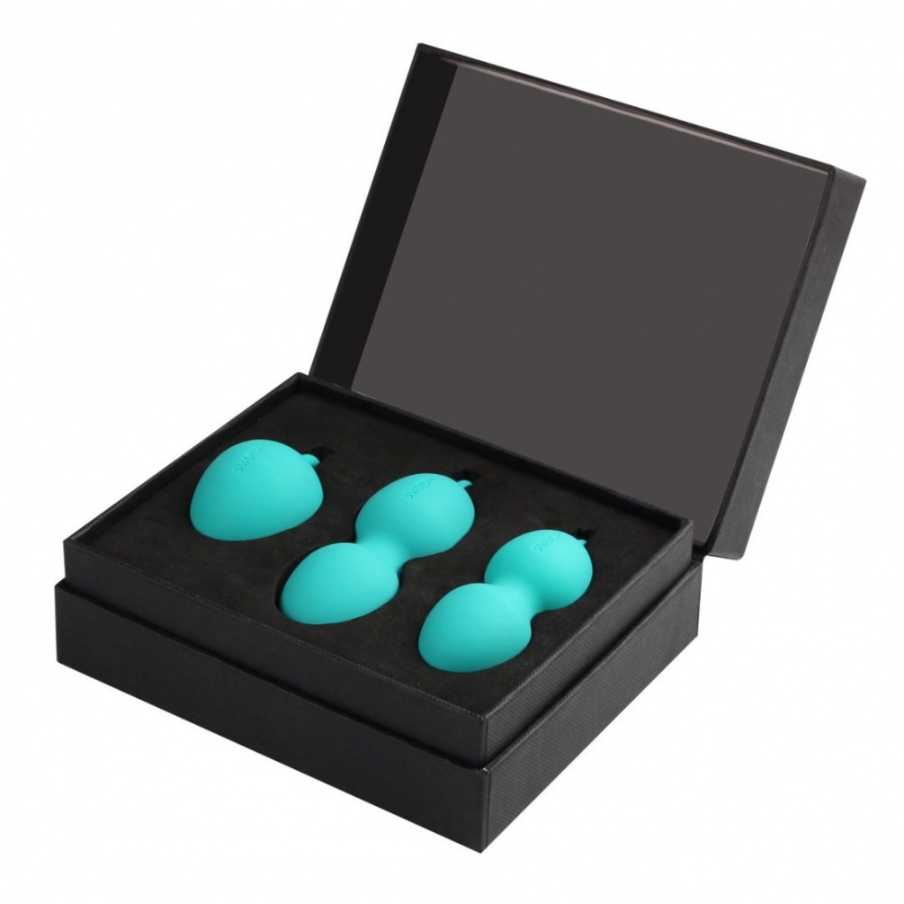 SVAKOM Nova Ben Wa Balls are made of silicone which is 100% ... SVAKOM - Nova Balls - Green photo-16