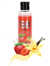 S8 - 4合1 草莓甜品味润滑剂 - 125m 照片