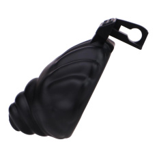 FAAK - Shell Resin Chastity Cage - Black 照片