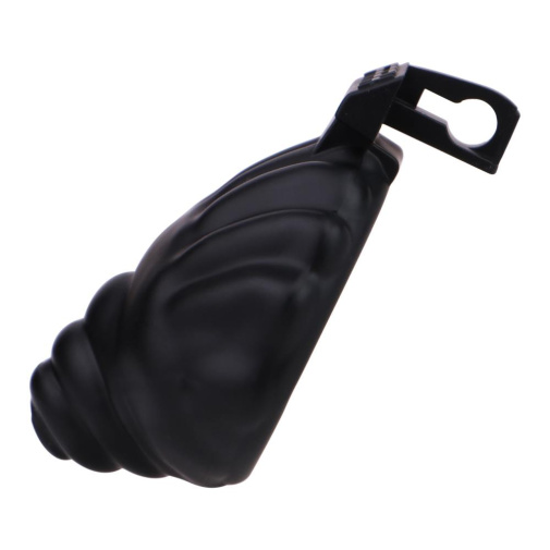 FAAK - Shell Resin Chastity Cage - Black 照片