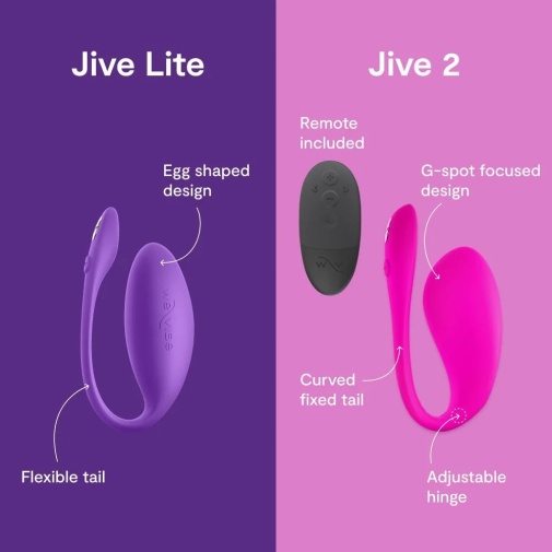 We-Vibe - Jive Lite 迷你遥控震蛋 - 紫色 照片