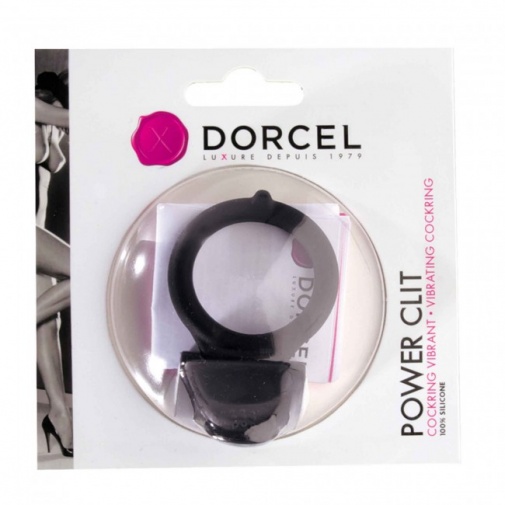 Dorcel - Power Clit  震动阴茎环 - 黑色 照片