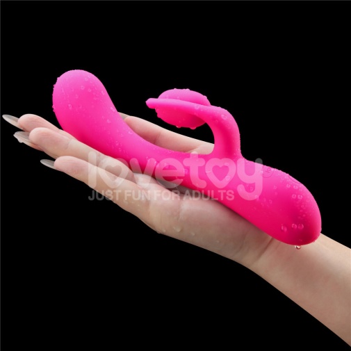 Lovetoy - Orbit Rabbit Vibrator - Pink 照片