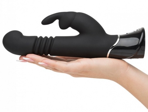 Fifty Shades of Grey - Greedy Girl G-Spot Thrusting Rabbit Vibrator - Black photo