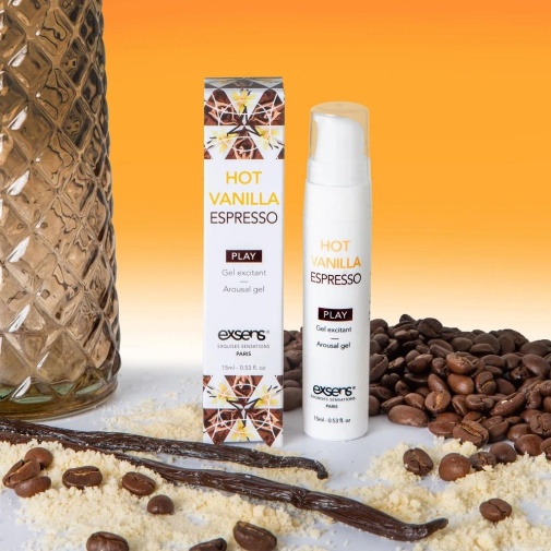 Exsens - Hot Vanilla Espresso Cooling Arousal Gel - 15ml photo