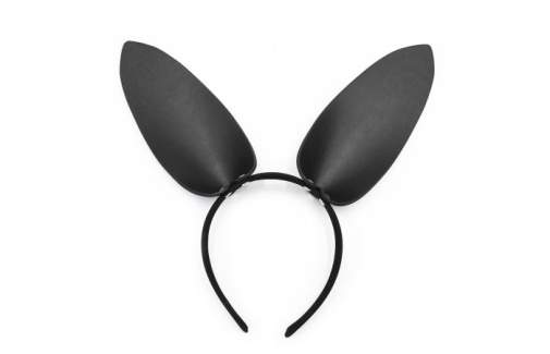 Kiotos - Bunny Ears Headband - Black photo