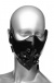 Master Series - Lektor Zipper Mouth Muzzle - Black photo