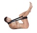 Ouch - Padded Thigh Sling w Adjustable Straps - Black photo-3