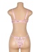 Ohyeah - Floral Bra Set - Pink - M 照片-10