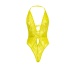 Oh La La Cheri - Lauren Crotchless Teddy - Yellow - S/M photo-4