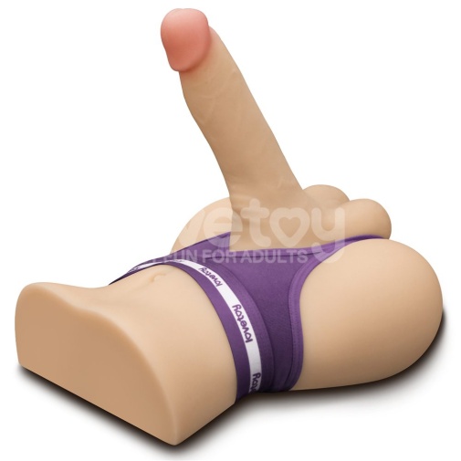 Lovetoy - Streetgirl's #20 Masturbator w Bendable Dildo - Flesh photo