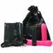 FOH - Rechargeable Bullet Vibe Set with 2 Sleeves - Pink photo-7