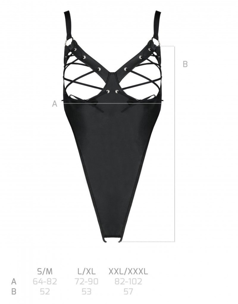 Passion - Celine Body - Black - S/M photo