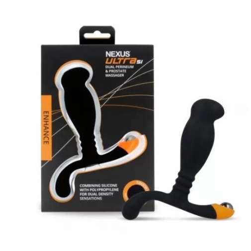 Nexus - Ultra Si Prostate Massager w Metal Ball - Black photo