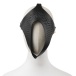 MT - 口鼻开放式奴隶面罩 - 黑色 照片-2