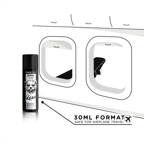 Black Hole - Anal Relaxing Jojoba Silicone Lube - 30ml photo