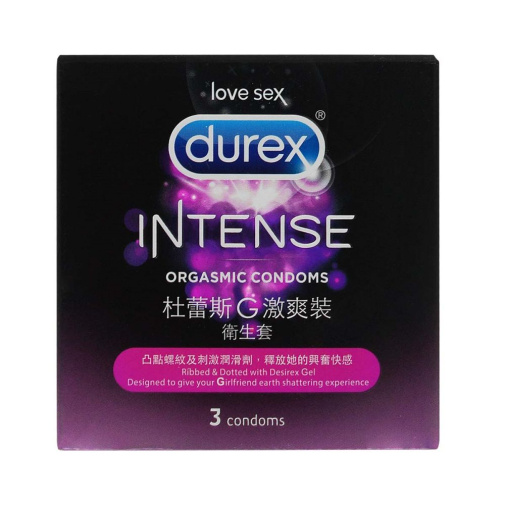 Durex - Intense Orgasmic Condoms 3's Pack photo