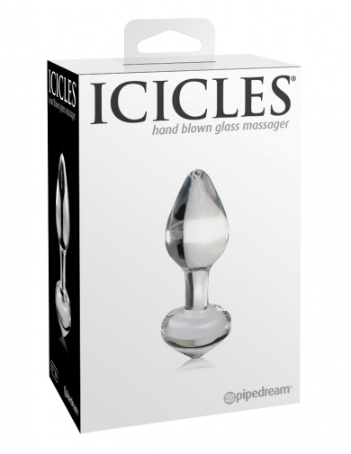 Icicles - Anal Plug No.44 - Clear photo