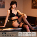 Drywell - Y01 Bow Garter Lingerie Set - Black 照片-3