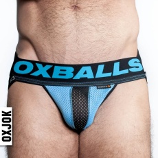 Oxjok - Airmesh Jockstrap w Ring - Blue Sky - XL 照片