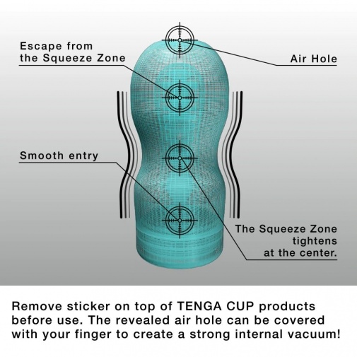 Tenga - Original Vacuum Extra Cool Cup photo