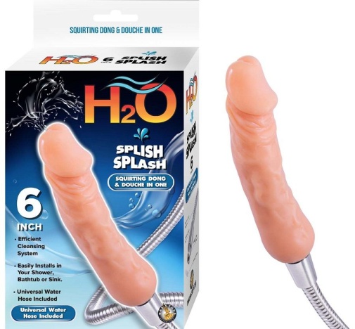 Nasstoys - 6" H2O Splish Realistic Anal Douche photo