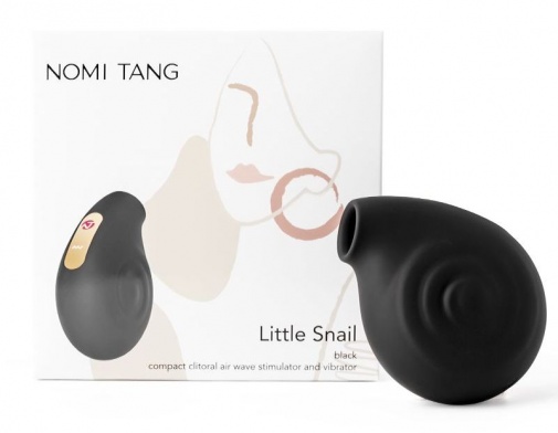 Nomi Tang - 小蝸牛 陰蒂吸吮及震動器 - 黑色 照片