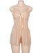 Ohyeah - Mesh Babydoll Set - Beige - 3XL 照片-4