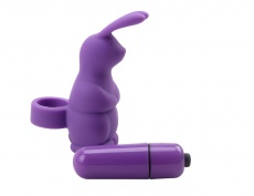 Chisa - Sweetie Rabbit 手指震動器 - 紫色 照片