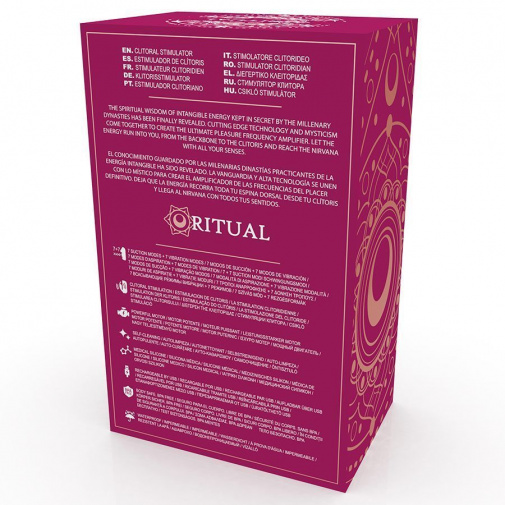 Rithual - Shushu Clitoral Stimulator - Cerise photo