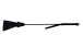 Rouge - Leather Tasselled Riding Crop - Black photo-2