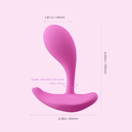 Honey Play Box - Oly 2 Sensing App Vibrator - Pink photo