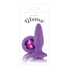 NS Novelties - Glams 宝石肛塞 - 紫色 照片