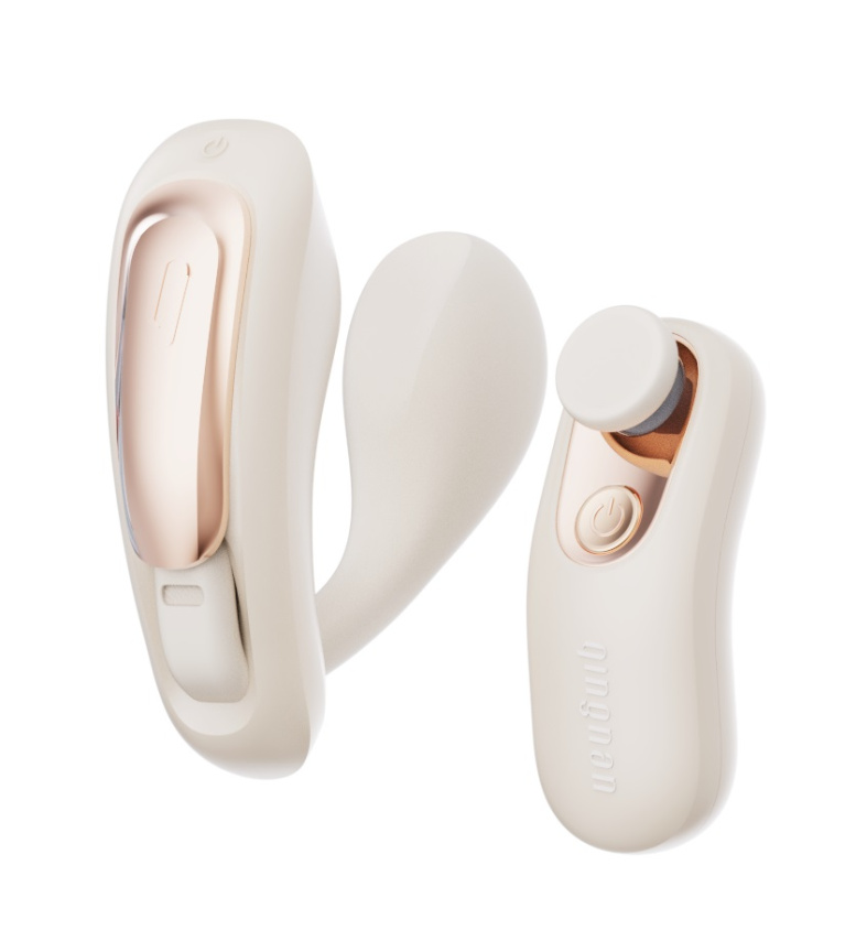 Qingnan - 穿戴式遙控震動器 #6 - 米白色 照片