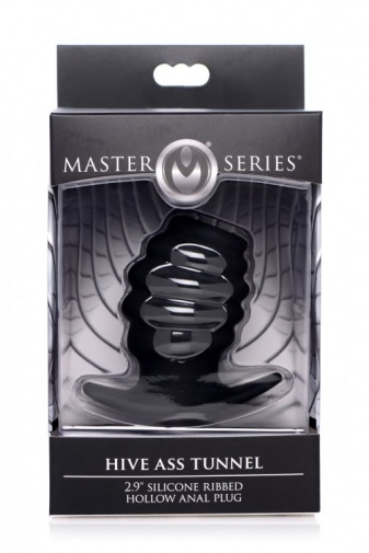 Master Series - Hive Ass 中空后庭塞细码 - 黑色 照片