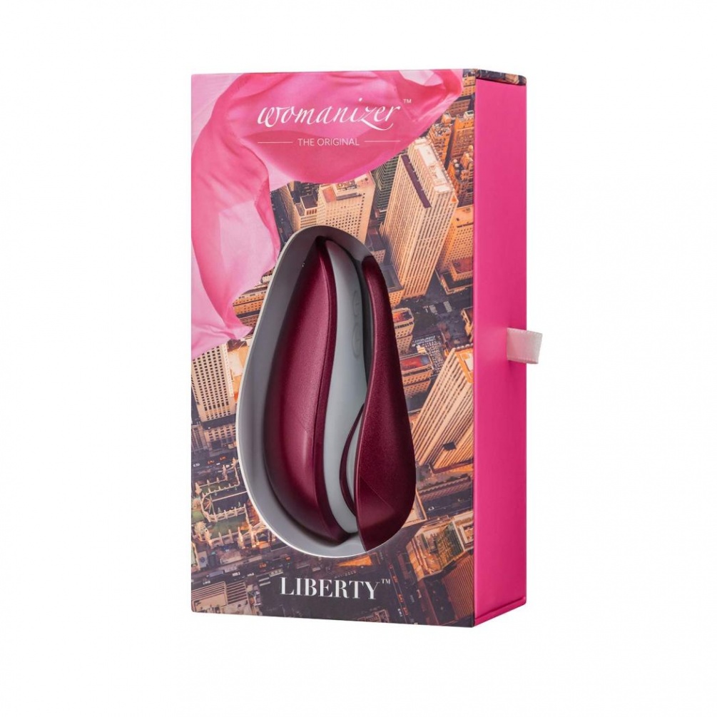 Ladies, get ready for takeoff: with a stylish cover and six ... Womanizer - Liberty - Red Wine photo-11