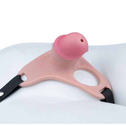 FAAK - Penis Cage w Belt - Black 照片